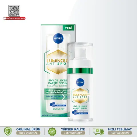 Nivea Luminous630 Anti Spot Sivilce Lekesi Karşıtı Serum 30 mL