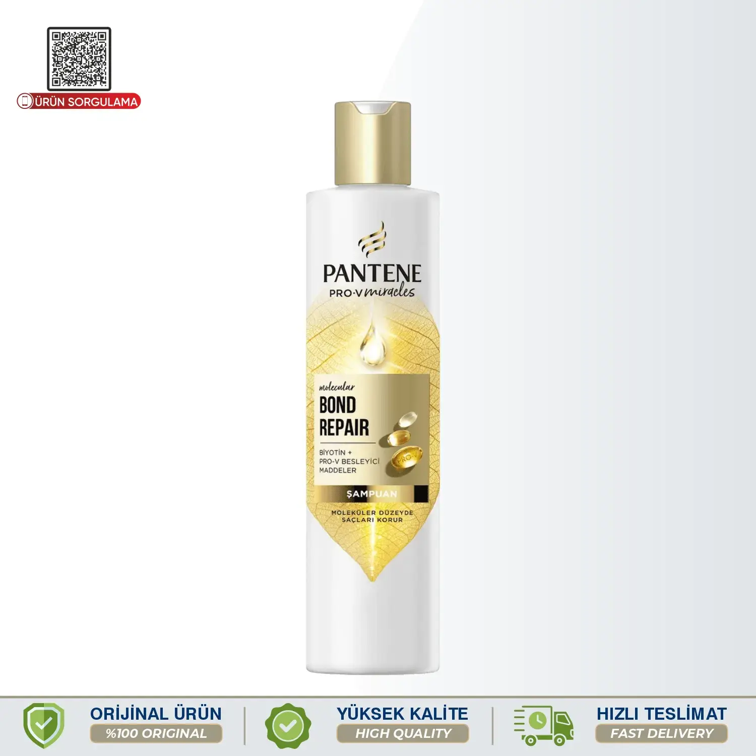Pantene Pro-V Miracles Molecular Bond Repair Şampuan 250 mL
