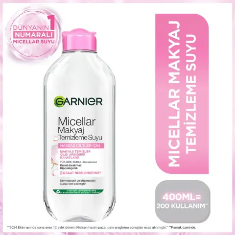 Garnier Micellar Kusursuz Makyaj Temizleme Suyu 400 mL