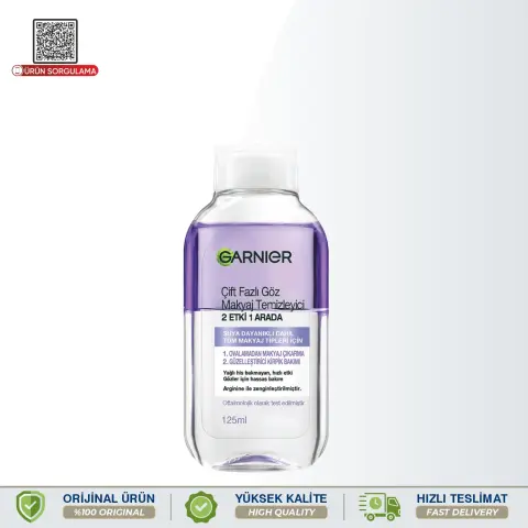Garnier Çift Fazlı Göz Makyaj Temizleyici 125 mL