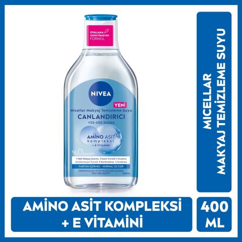 Nivea Micellar Canlandırıcı Makyaj Temizleme Suyu 400 mL