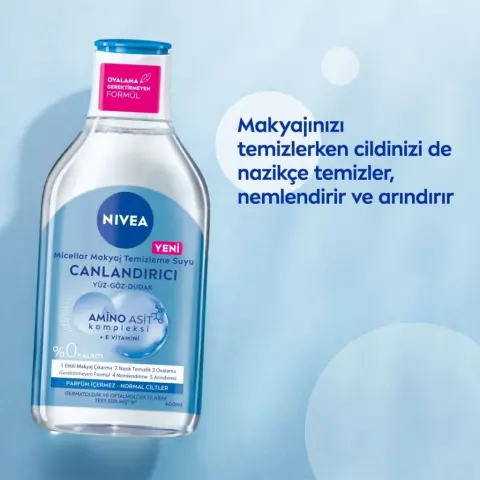 Nivea Micellar Canlandırıcı Makyaj Temizleme Suyu 400 mL