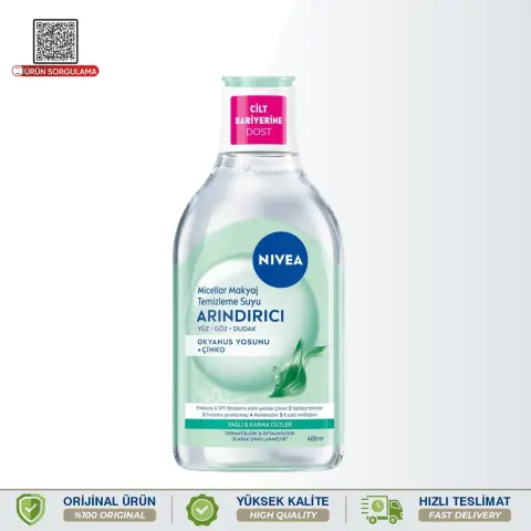 Nivea Micellar Arındırıcı Makyaj Temizleme Suyu 400 mL
