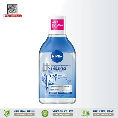 Nivea Micellar Yenileyici Makyaj Temizleme Suyu 400 mL