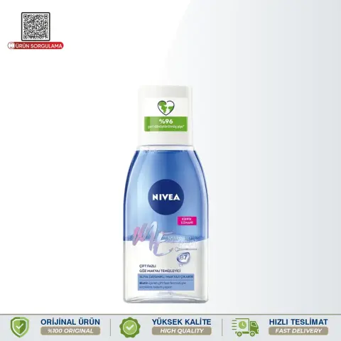 Nivea Çift Fazlı Göz Makyaj Temizleyici 125 mL