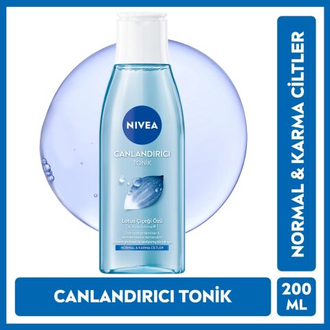 Nivea Lotus Çiçeği Özü Canlandırıcı Tonik 200 mL