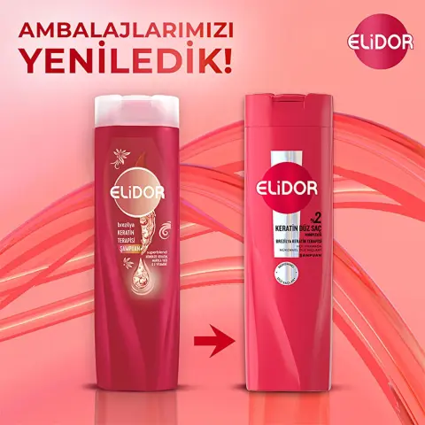 Elidor Brezilya Keratin Terapisi Saç Bakım Şampuanı 400 mL