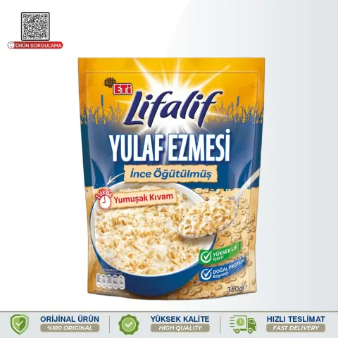 Eti Lifalif İnce Öğütülmüş Yulaf Ezmesi 350 g