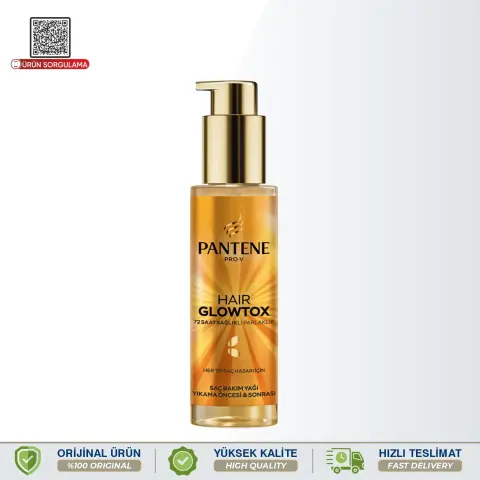 Pantene Hair Glowtox 72 Saat Sağlıklı Parlaklık Saç Bakım Yağı 100 mL