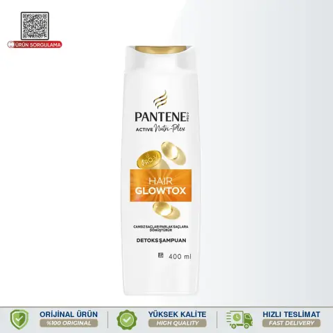 Pantene Hair Glowtox Parlaklık Verici ve Arındırıcı Detoks Şampuan 400 mL