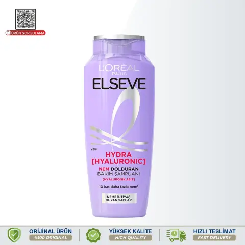 Elseve Hydra Hyaluronic Nem Dolduran Bakım Şampuanı 300 mL